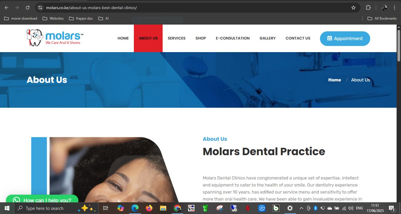 About Us Molar